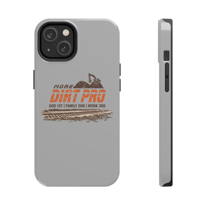 Dirt Pro Tough Phone Case – 'More Dirt Pro' Off-Road Motocross Design