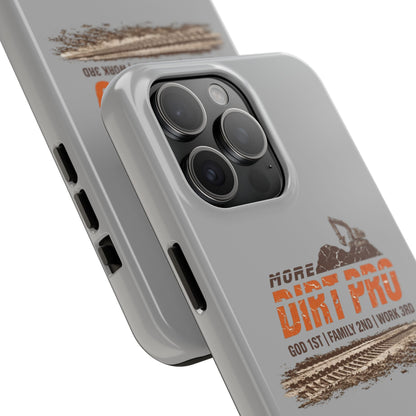 Dirt Pro Tough Phone Case – 'More Dirt Pro' Off-Road Motocross Design