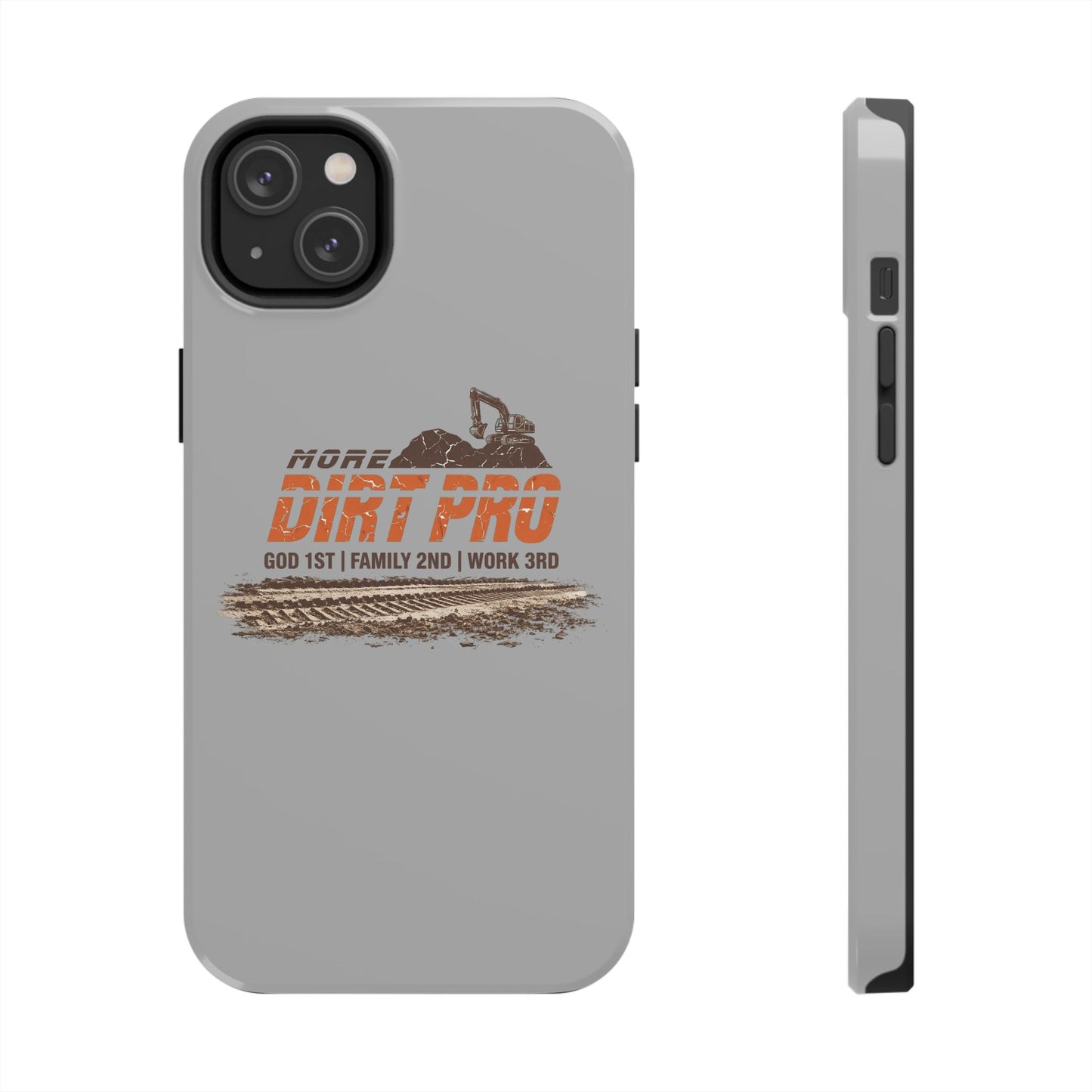 Dirt Pro Tough Phone Case – 'More Dirt Pro' Off-Road Motocross Design