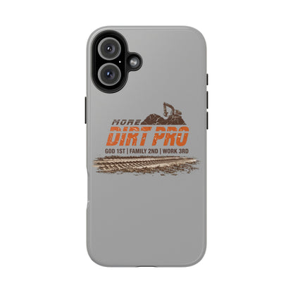 Dirt Pro Tough Phone Case – 'More Dirt Pro' Off-Road Motocross Design