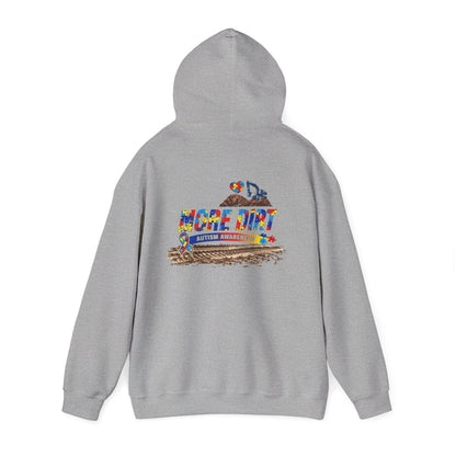 Hoodie - "More Dirt" Autism Awareness Racing Hoodie