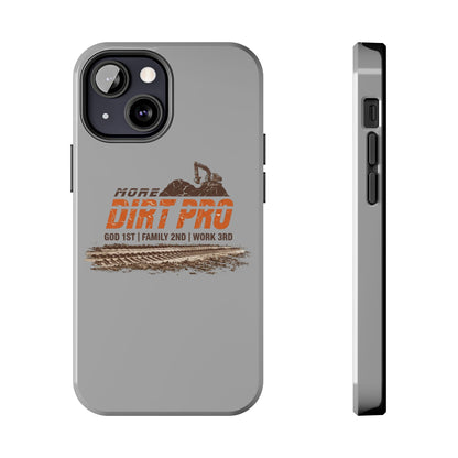 Dirt Pro Tough Phone Case – 'More Dirt Pro' Off-Road Motocross Design