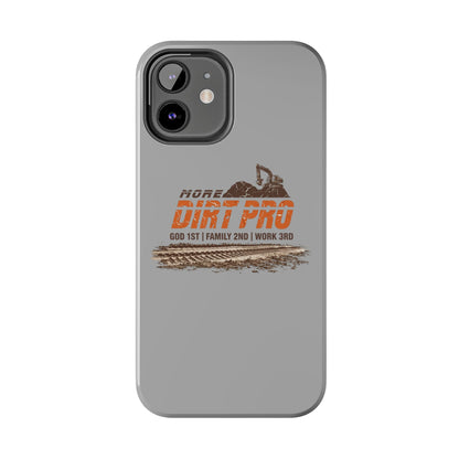 Dirt Pro Tough Phone Case – 'More Dirt Pro' Off-Road Motocross Design