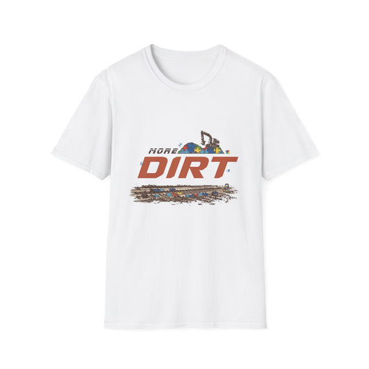 More Dirt T-Shirt – Off‑Road Racing Graphic Tee for Dirt Bike & ATV Fans
