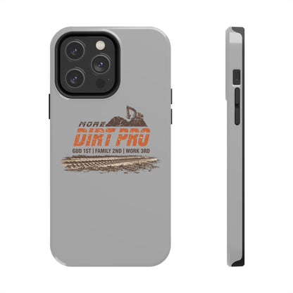 Dirt Pro Tough Phone Case – 'More Dirt Pro' Off-Road Motocross Design