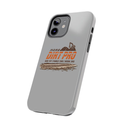 Dirt Pro Tough Phone Case – 'More Dirt Pro' Off-Road Motocross Design