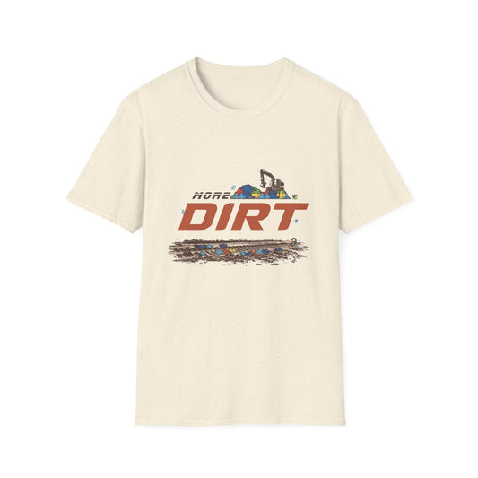 More Dirt T-Shirt – Off‑Road Racing Graphic Tee for Dirt Bike & ATV Fans