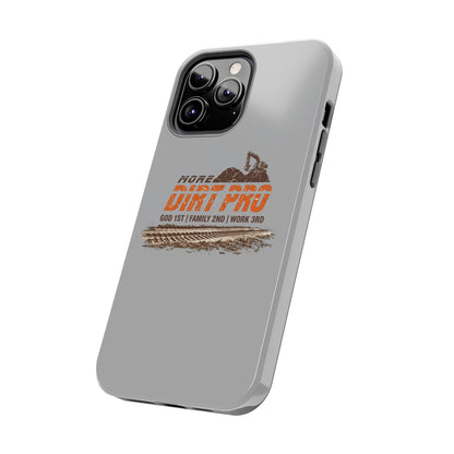 Dirt Pro Tough Phone Case – 'More Dirt Pro' Off-Road Motocross Design