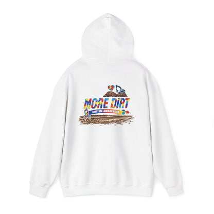 Hoodie - "More Dirt" Autism Awareness Racing Hoodie