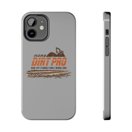 Dirt Pro Tough Phone Case – 'More Dirt Pro' Off-Road Motocross Design