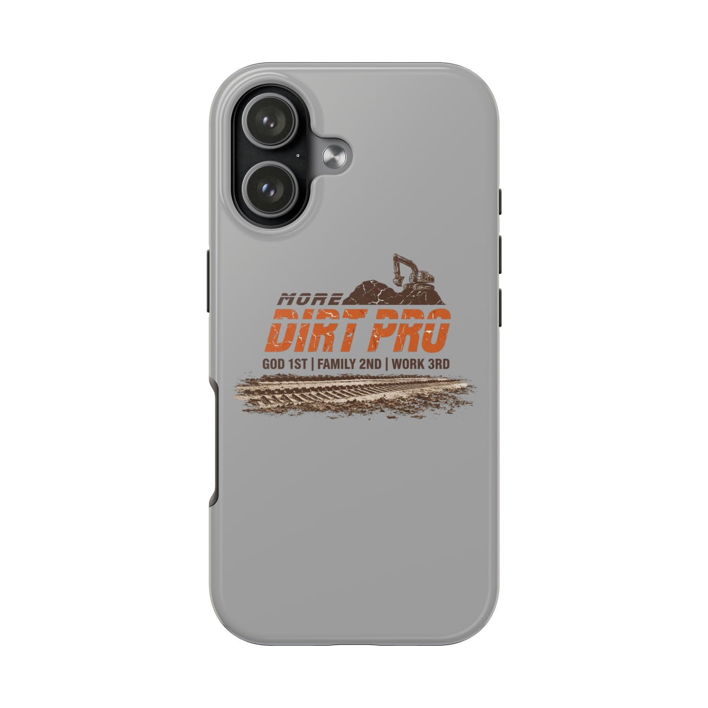 Dirt Pro Tough Phone Case – 'More Dirt Pro' Off-Road Motocross Design