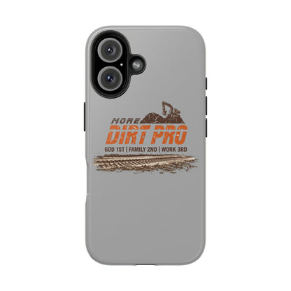 Dirt Pro Tough Phone Case – 'More Dirt Pro' Off-Road Motocross Design