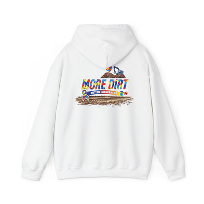 Hoodie - "More Dirt" Autism Awareness Racing Hoodie