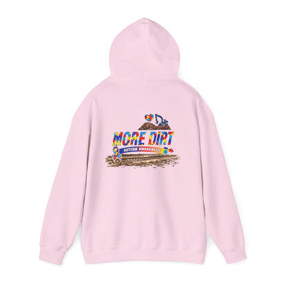 Hoodie - "More Dirt" Autism Awareness Racing Hoodie
